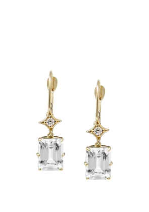 Anzie Aurora topaz drop earrings - Gold