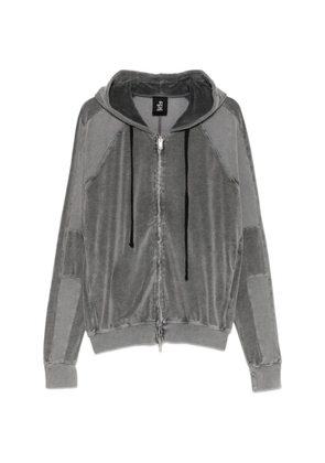 Thom Krom terry-cloth hoodie - Grey