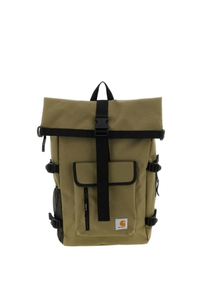Carhartt WIP Philis logo-patch backpack - Green