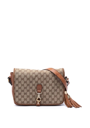 Gucci Pre-Owned 2016-2026 GG Canvas Marrakech crossbody bag - Brown