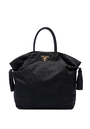 Prada Pre-Owned 2010-2026 Tessuto Bow tote bag - Black