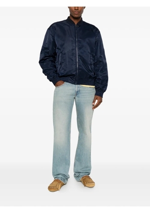 Valentino Garavani V-logo zip-up bomber jacket - Blue
