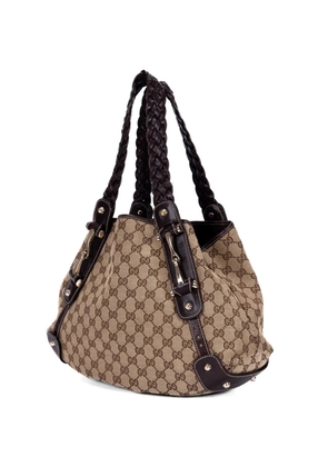 Gucci Pre-Owned Pelham GG-canvas shoulder bag - Neutrals
