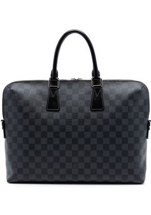 Louis Vuitton Pre-Owned 2013 Damier Graphite Porte Documents Jour business bag - Black