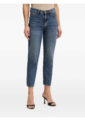 Armani Exchange logo-patch jeans - Blue