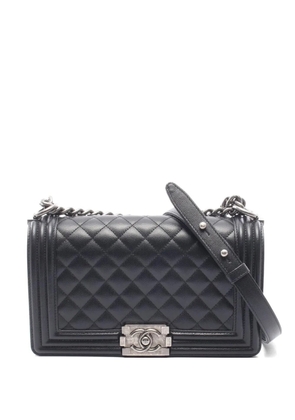 CHANEL Pre-Owned 2021 Boy Chanel shoulder bag - Black