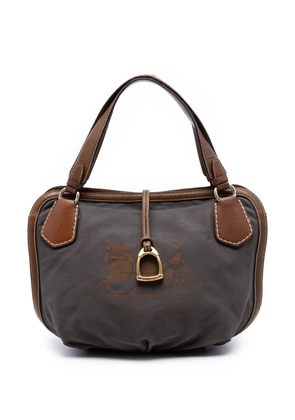 Celine Pre-Owned 2007 Canvas Carriage tote bag - Grey