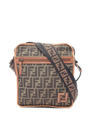 Fendi Pre-Owned 2000s Zucca shoulder bag - Brown