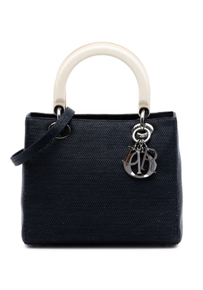 Christian Dior Pre-Owned 1999 Medium Nylon Lady Dior satchel - Blue