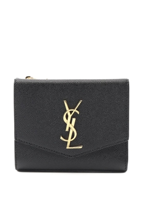 Saint Laurent Pre-Owned Uptown bi-fold wallet - Black