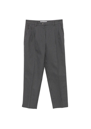 Miu Miu Pre-Owned 2000s pinstripe-pattern trousers - Grey