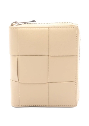 Bottega Veneta Pre-Owned 2010s Cassette leather wallet - Neutrals