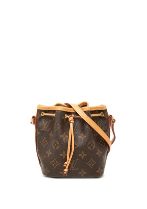 Louis Vuitton Pre-Owned 2016 Monogram Nano Noe bucket bag - Brown