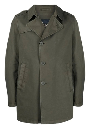 Herno single-breasted lightweight jacket - Green