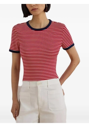 Lauren Ralph Lauren striped T-shirt - Red