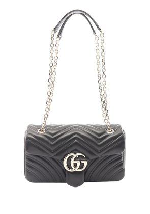 Gucci Pre-Owned 2016-2026 MediumGG Marmont Matelasse Leather shoulder bag - Black