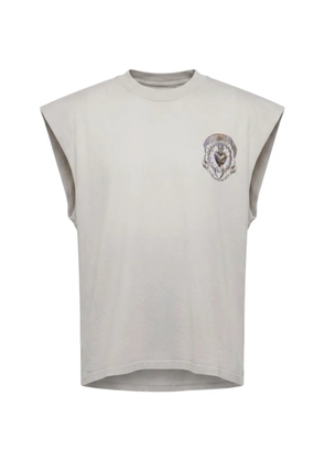 Ksubi Anguish graphic-print tank top - Grey