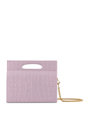 Tyler Ellis mini Stella crocodile-effect tote bag - Pink