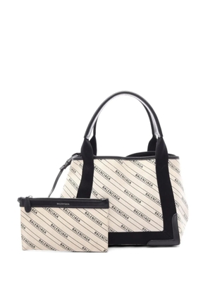 Balenciaga Pre-Owned 2000s Cabas logo-print tote bag - Neutrals