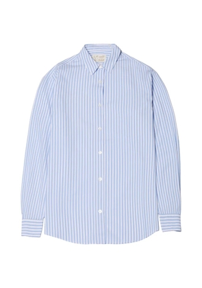 MC2 Saint Barth x Snoopy Peanuts striped graphic-print shirt - Blue