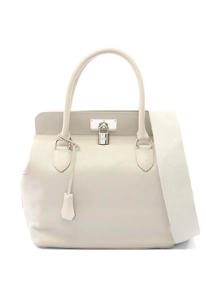 Hermès Pre-Owned 2014 Toolbox 26 Evercolor handbag - Neutrals