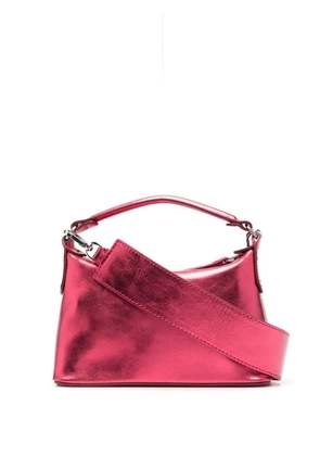 LIU JO metallic-finish tote bag - Pink