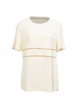 Pre-Owned Alexander Wang cutout silk top - Neutrals