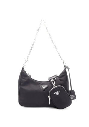 Prada Pre-Owned 2010s Re-Edition 2005 chain shoulder bag - Black