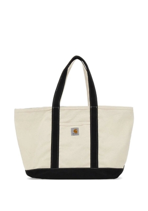 Carhartt WIP canvas beach tote bag - Neutrals