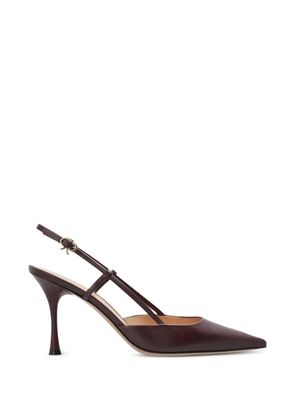 Gianvito Rossi Ascent pointed-toe heeled pumps - Red