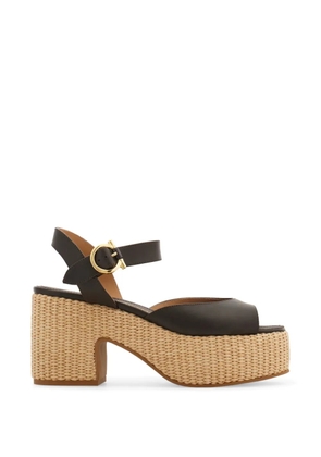Ferragamo Platform sandals - Black
