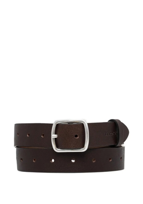 Marc O'Polo buckle-fastening leather belt - Brown