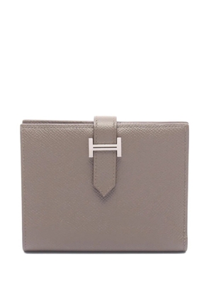 Hermès Pre-Owned 2020 Bearn leather wallet - Grey