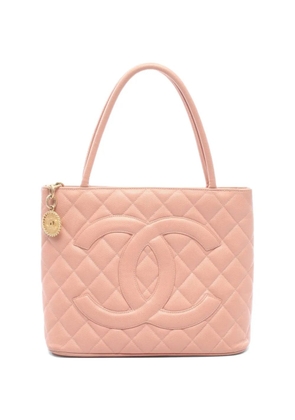 CHANEL Pre-Owned 2000-2002 Reissue leather tote bag - Pink