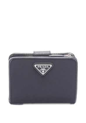 Prada Pre-Owned 2010s triangle-logo wallet - Black