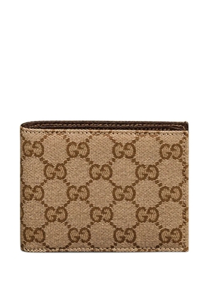 Gucci GG Supreme bi-fold wallet - Neutrals
