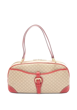 Celine Pre-Owned 2000s Macadam shoulder bag - Neutrals