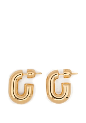 Maria Black small Forma chunky hoop earrings - Gold