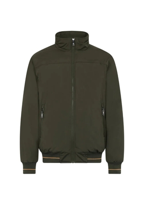 Roberto Cavalli high-neck zip-up jacket - Green