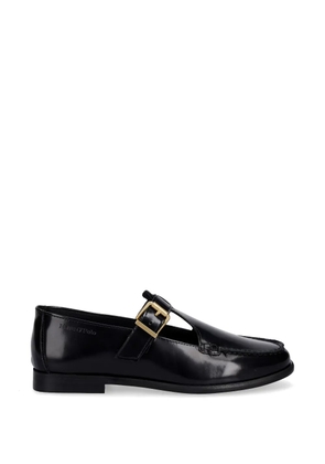 Marc O'Polo buckle-fastening leather loafers - Black