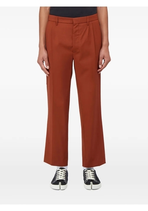Botter zip-fastening trousers - Brown