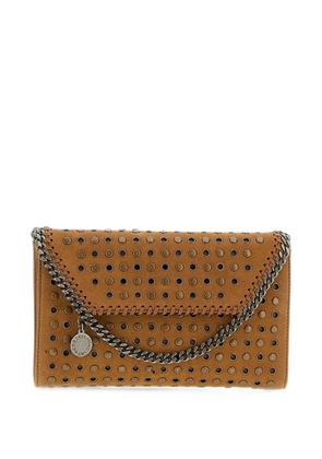 Stella McCartney alter suede shoulder bag - Brown