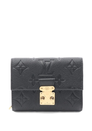 Louis Vuitton Pre-Owned 2021 Metis Monogram Empreinte trifold wallet - Black