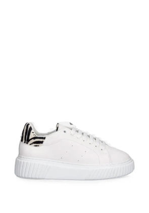 Marc O'Polo zebra-print panelled sneakers - White