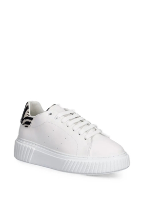 Marc O'Polo zebra-print panelled sneakers - White