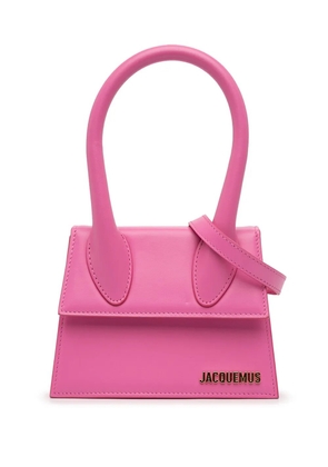 Jacquemus Pre-Owned 2000-2026 Leather Le Chiquito Moyen satchel - Pink