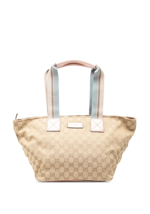 Gucci Pre-Owned 2000-2015 GG Canvas Web tote bag - Pink