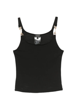 Gucci Horsebit scoop-neck top - Black