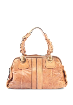 Chloé Pre-Owned 2000s Eloise braided handbag - Brown
