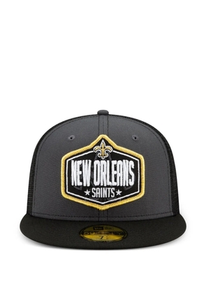 NEW ERA CAP x Orleans Saints 2021 NFL Draft 59Fifty snapback trucker hat - Black